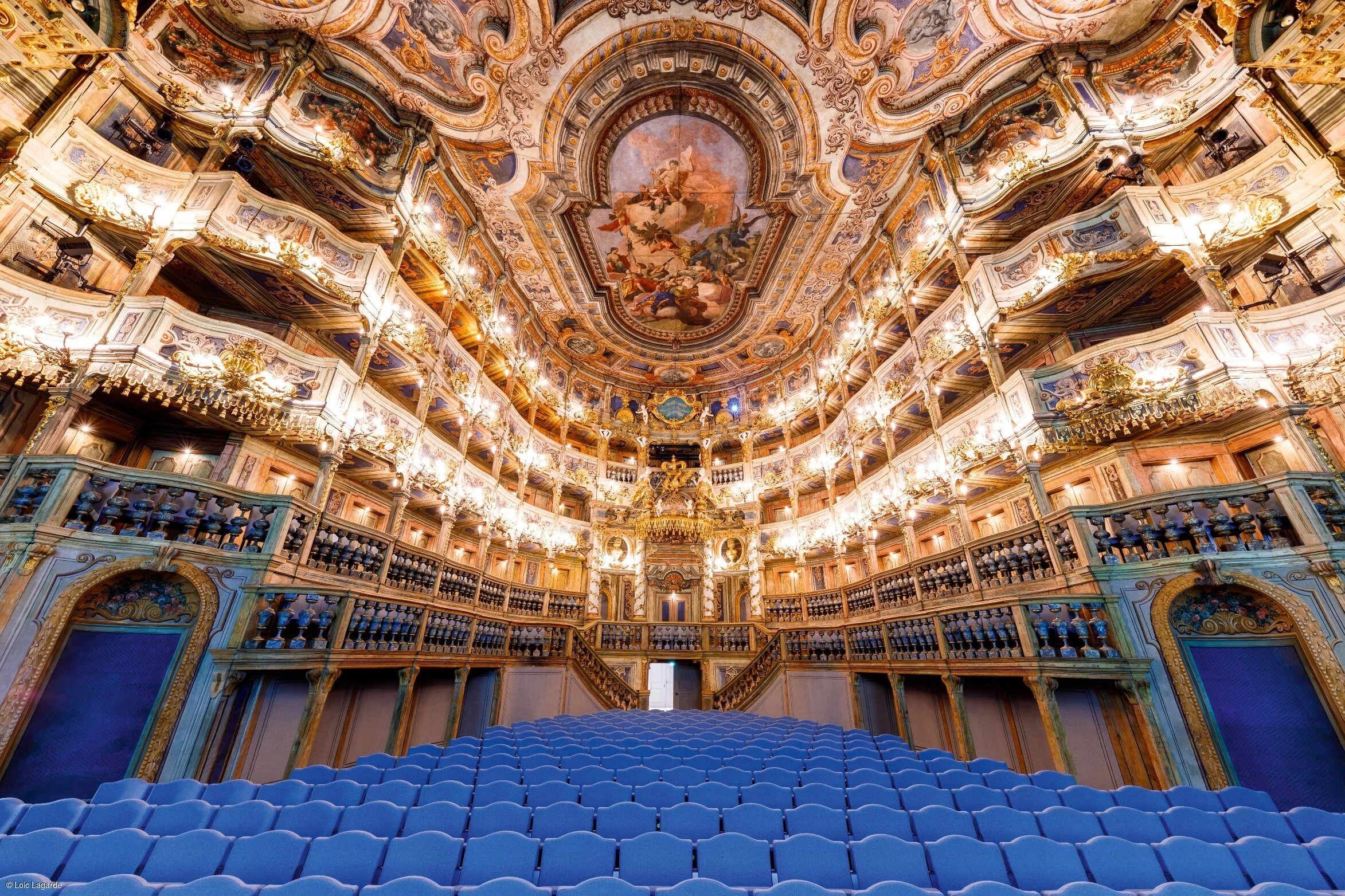 UNESCO-Welterbe Markgräfliches Opernhaus (Bayreuth, Fichtelgebirge)