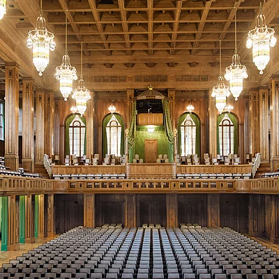 Max-Littmann-Saal im Regentenbau - einer der bedeutendsten Konzertsäle der Welt
