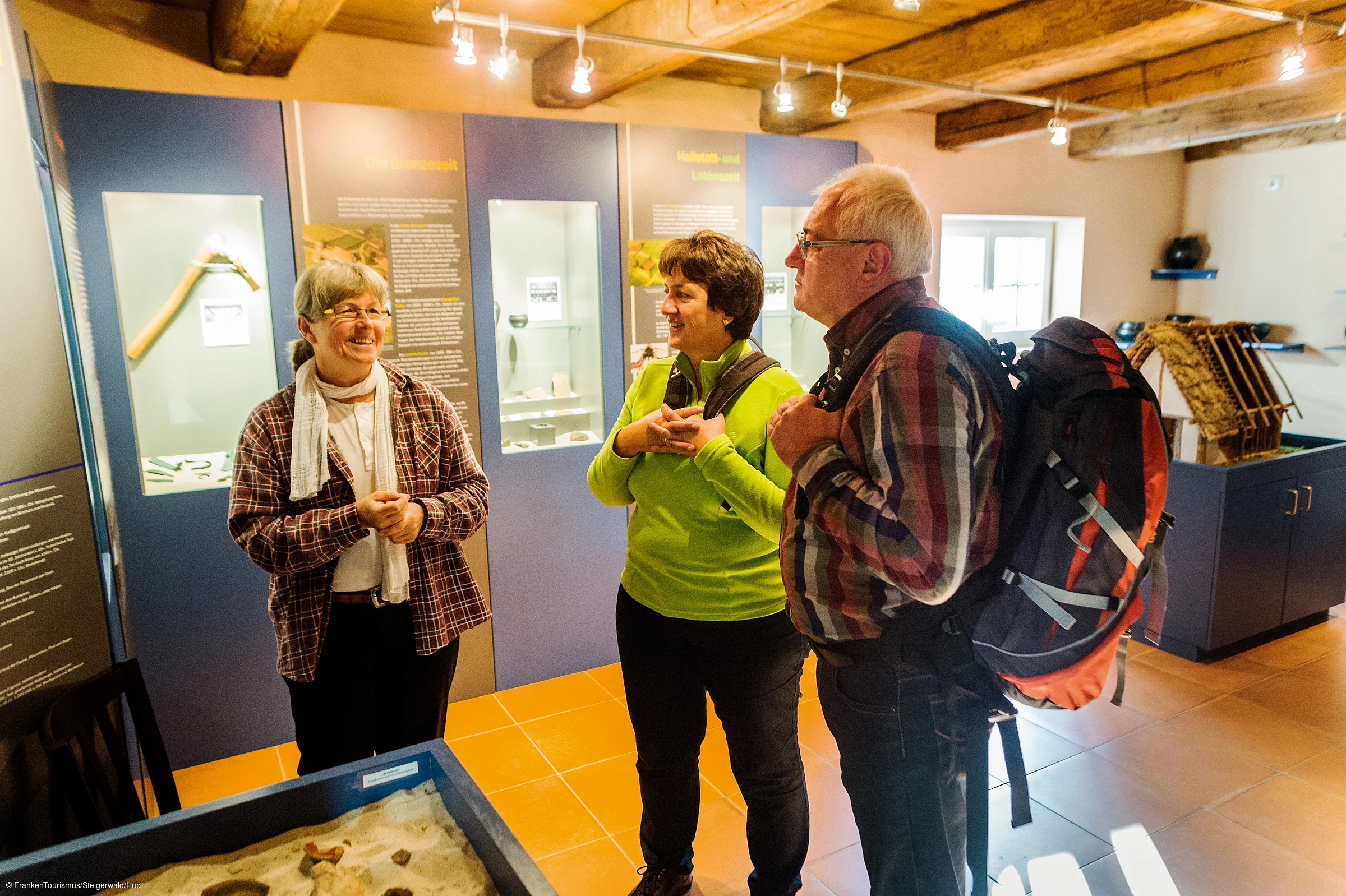 Am Kelten-Erlebnisweg im Archäologischen Museum Gutenstetten